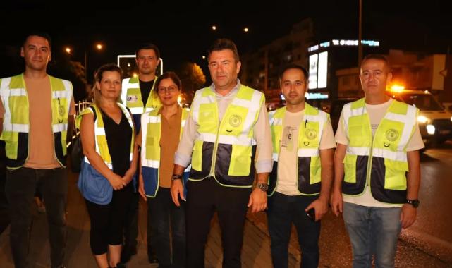 Bursa Büyükşehir’den daha temiz bir Bursa için gece mesaisi