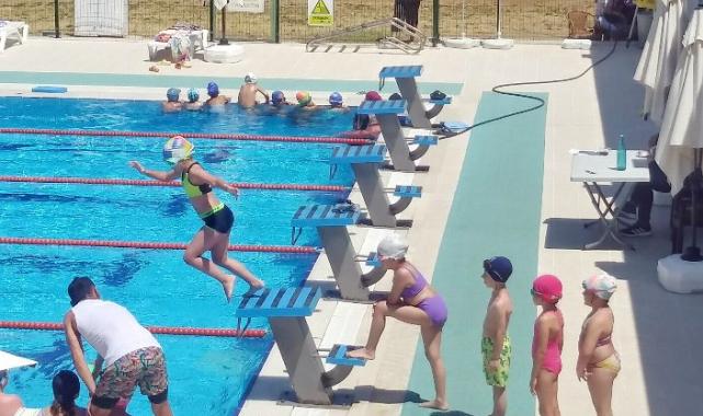 Bursa Mudanya'da yüzme kurslarına yoğun ilgi