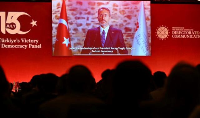 İletişim Başkanı Altun'dan Londra’ya video mesaj