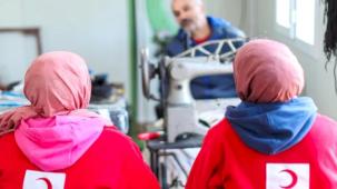 3 bin 544 depremzede esnafa Türk Kızılayı desteği