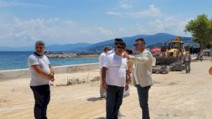 Bursa'da yeşil alanlara estetik dokunuş