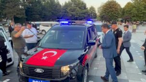 Düzce Emniyeti'ne 34 yeni araç