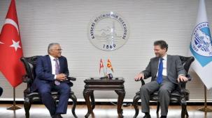 Kuzey Makedonya Cumhuriyeti Ankara Büyükelçisi Manasijevski’den Başkan Büyükkılıç’a ziyaret