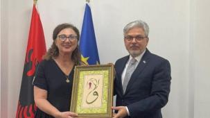 Milli Eğitim Bakan Yardımcısı Yelkenci Arnavutluk'ta