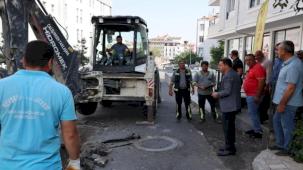 Nevşehir'de altyapı yenileme çalışmaları sürüyor