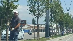 Nilüfer Belediyesi çevre düzenlemelerini sürdürüyor