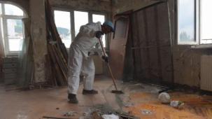 Yıldırım'dan 'çöp' ev mesaisi