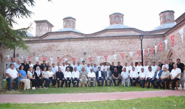 Yenişehir'de Kaymakam Mustafa Güney’e veda yemeği