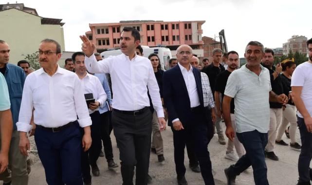 Bakan Kurum'dan Malatya'ya yakın mercek