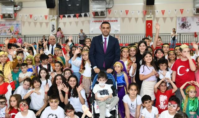 Çiğlili çocuklar eğlence parkında buluşuyor
