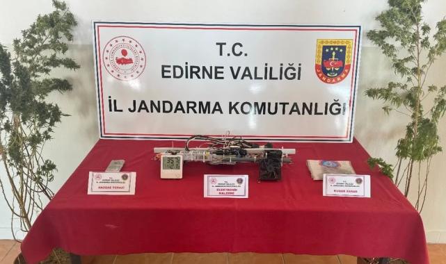 Edirne'de uyuşturucu operasyonu