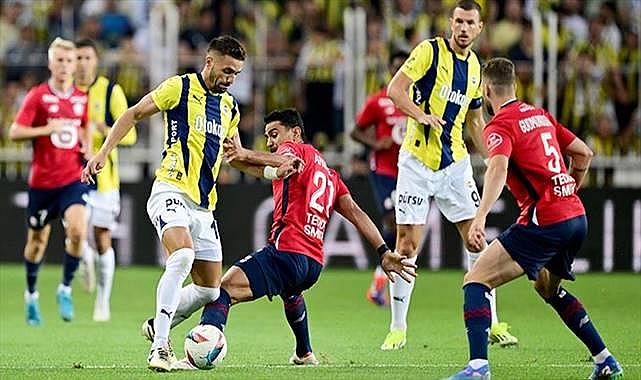 Fenerbahçe 1-1 Lille (Maç Sonucu) Fener, Şampiyonlar Ligi'ne veda etti