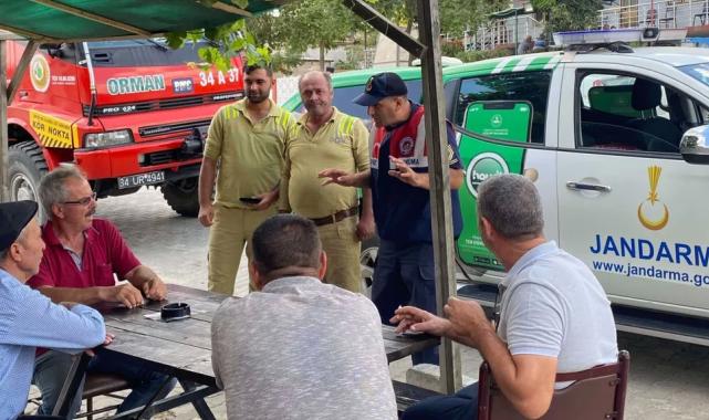 Jandarma'dan orman yangınlarına karşı uyarı!