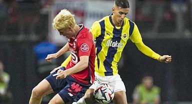 Lille 2-1 Fenerbahçe (Maç Sonucu) Fener Turu Kadıköy'e bıraktı!