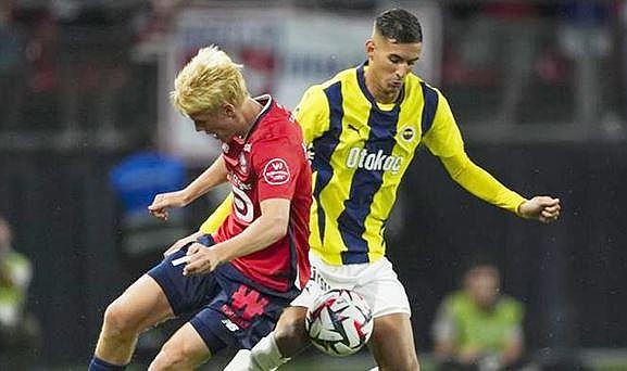 Lille 2-1 Fenerbahçe (Maç Sonucu) Fener Turu Kadıköy'e bıraktı!