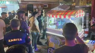 Bursa'da sahile akşam denetimi
