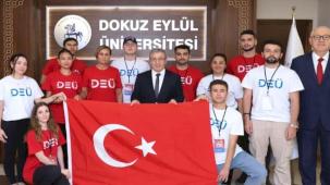 DEÜ öğrencilerinden Büyük Taarruz Vefası