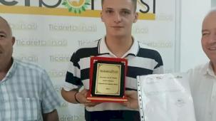 Necmi Kaymaz, genç üreticilerimiz ile gurur duyuyoruz