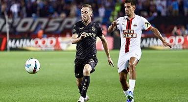 Trabzonspor 0-1 Rapid Wien (Maç Sonucu) Trabzon avantajı kaptırdı!