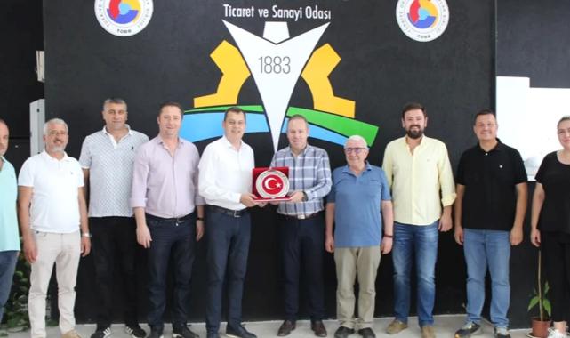 Vecdi Gündoğdu Kırklareli Ticaret ve Sanayi Odası'nı ziyaret etti