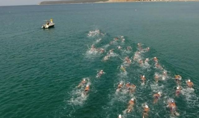 3. Açık Su Yüzme Şampiyonası, Erikli Sahili’nde gerçekleştirildi