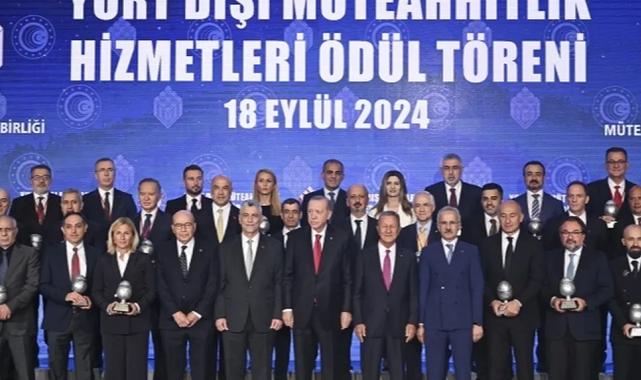 Başarılı 'Yurt Dışı Müteahhitlik Hizmetleri' ödüllendirildi
