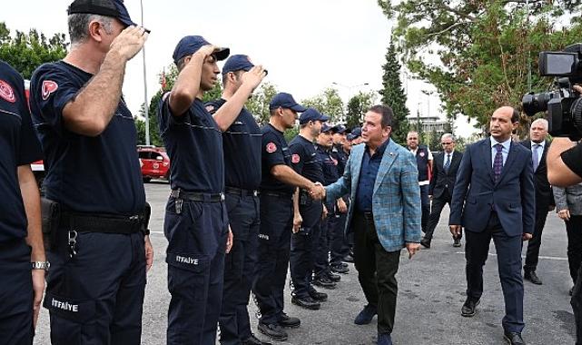 Başkan Böcek İtfaiyeciler Haftası'nı kutladı