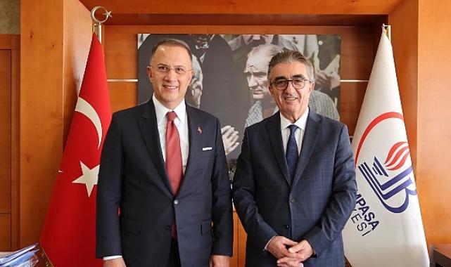 Başkan Çalık'tan Başkan Mutlu'ya ziyaret