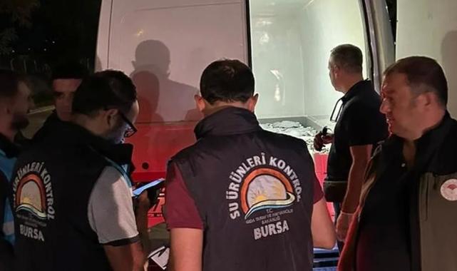 Bursa'da Balık Hali denetimleri sürüyor