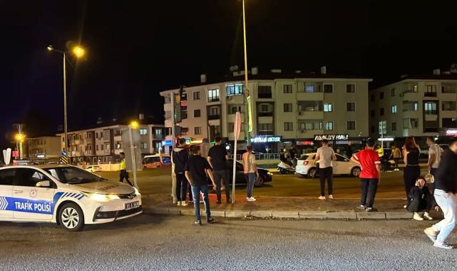 Düzce'de zincirleme kaza 2 yaralı