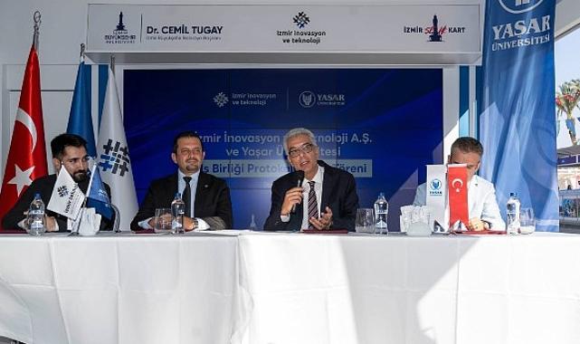 İzmir'in inovasyon ve teknoloji merkezi hedefine protokollü katkı