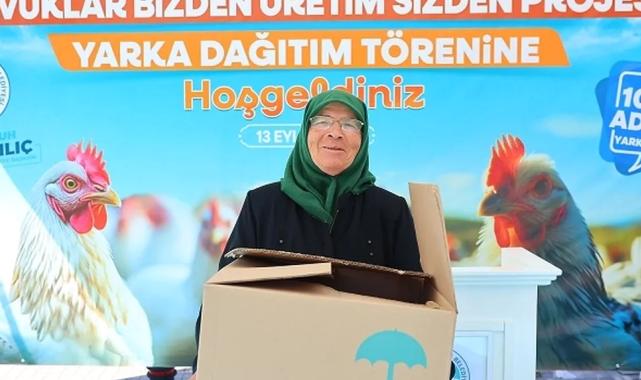 Kadın üreticilerden Başkan Büyükkılıç’a teşekkür