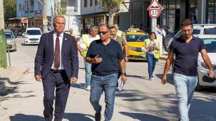 Başkan Işık Gaziemir'de mahalle gezilerine devam ediyor