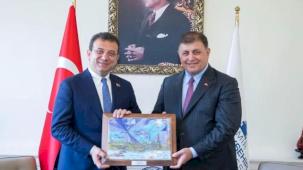 Başkan Tugay, İmamoğlu'nu ağırladı