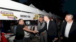 İnegöl'de 'Hanımeli Alışveriş Şenliği' Başladı