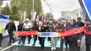 Kayseri'de yarı maraton coşkusu