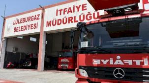 Lüleburgaz İtfaiyesi'nden 475 yangına müdahale