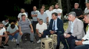 Somalı işçilerin direnişine Başkan Zeyrek'ten tam destek