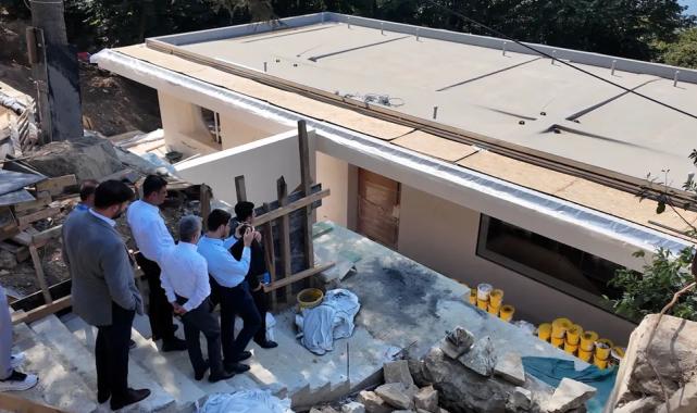 Vaniköy'deki kaçak inşaata yıkım!