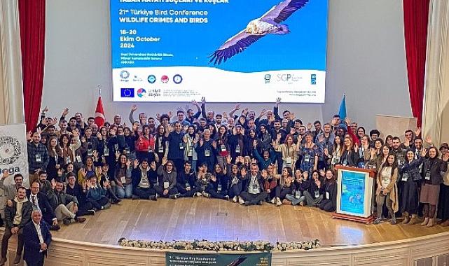 21. Türkiye Kuş Konferansı Ankara'da Gerçekleşti.