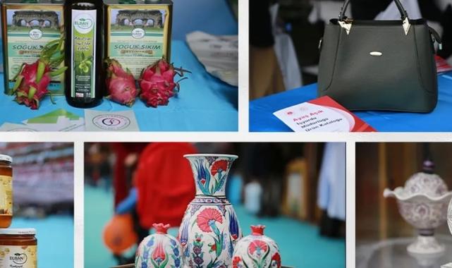 Ankara'da iş yurtları ürün ve el sanatları fuarı açıldı