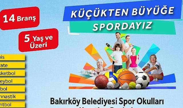 Bakırköy Belediyesi'nin Kış Spor Okulları Kayıtları Devam Ediyor