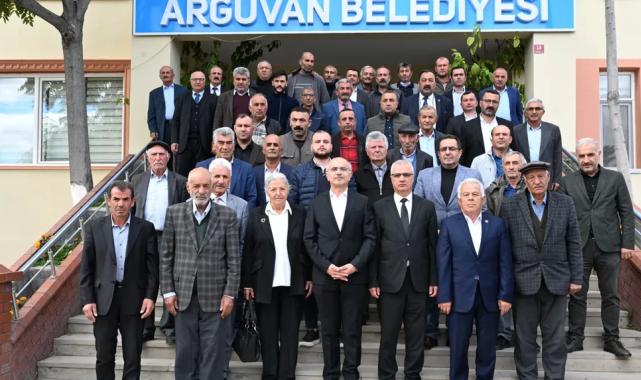 Başkan Er Arguvan'ı ziyaret etti