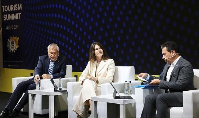 Başkan Lal Denizli İstanbul Turizm Fuarı'nda konuştu: Çeşme'yi deniz-kum-güneş olarak görüyorlar