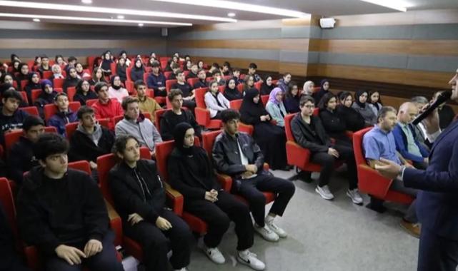 Başkan Taban bu kez Şehit Fevzi Başaran AİHL'den 'Genç Bakış' yaptı