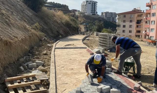 Bursa Gemlik'te mahalleler için hafta sonu da çalışıldı