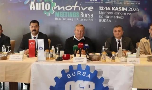 Dünya otomotiv devleri Bursa’da buluşuyor! 40 ülkeden 300 firma...