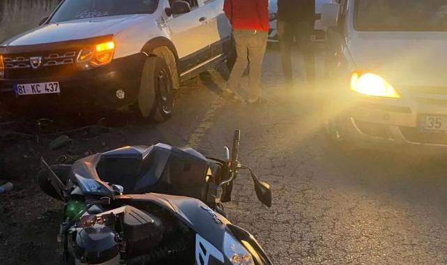 Düzce'de motosiklet kazası: 1 ölü