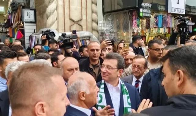 Ekrem İmamoğlu, Bursa esnafıyla buluştu