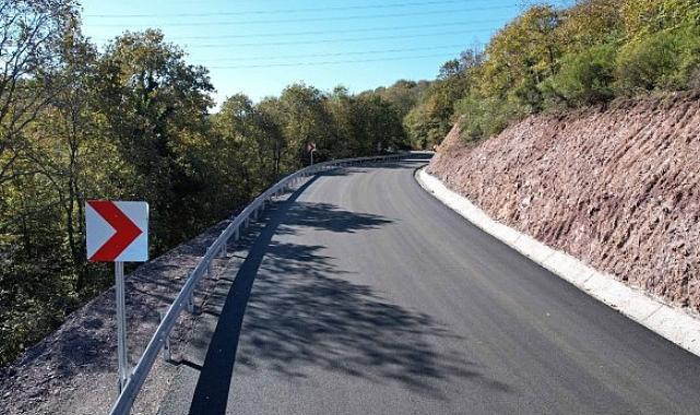 Gebze Mudarlı köy yoluna yeni üstyapı